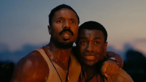 Michael B. Jordan and Miles Caton in"Sinners."