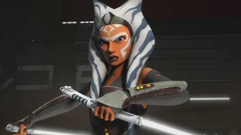 Así se ve Rosario Dawson como Ahsoka Tano en 'The Mandalorian'.
