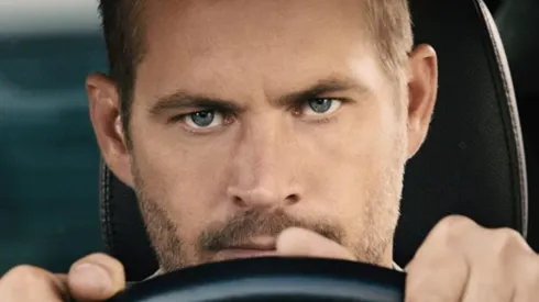 Paul Walker en Rápidos y Furiosos 7.
