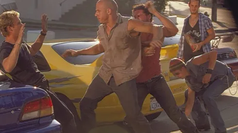 Vin Diesel y Paul Walker en Rápido y Furioso
