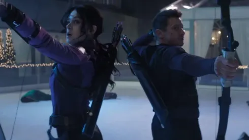 Hailee Steinfeld y Jeremy Renner protagonizaron Hawkeye.
