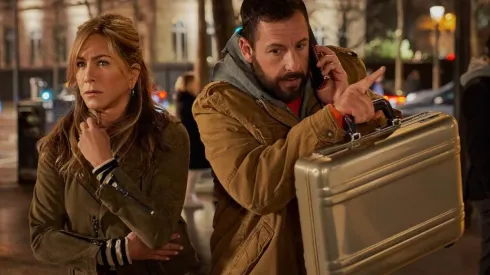 Adam Sandler y Jennifer Aniston protagonizan Murder Mystery 2.
