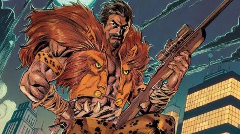 Kraven el Cazador, uno de los villanos de Spider-Man.
