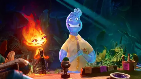 Elemental. nueva película de Pixar.
