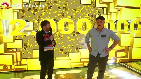 Los 8 Escalones, programa furor de El Trece.
