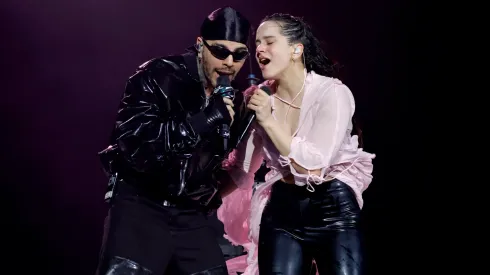Rauw Alejandro y Rosalía.
