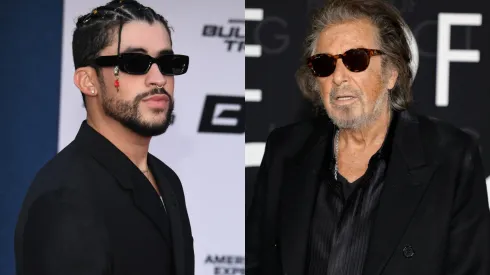 Bad Bunny y Al Pacino
