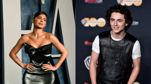 Timothée Chalamet y Kylie Jenner
