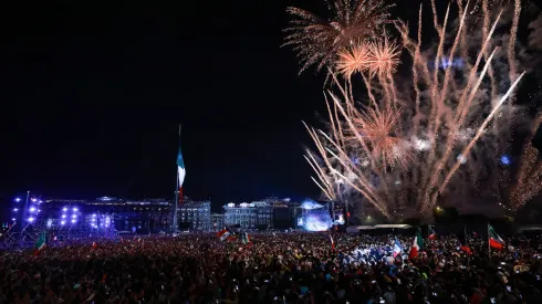 En el Zócalo de CDMX se celebró el Grito de la Independencia 2023.
