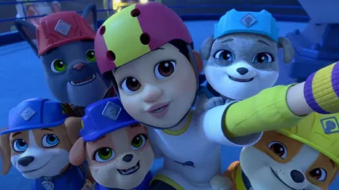 River, el primer personaje LGBT que aparece en Paw Patrol.
