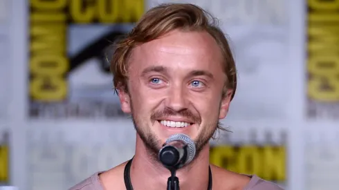 SAN DIEGO, CA – JULY 23:  Actor Tom Felton attends the "The Flash" Special Video Presentation and Q&A during Comic-Con International 2016 at San Diego Convention Center on July 23, 2016 in San Diego, California.  (Photo by Matt Winkelmeyer/Getty Images)
