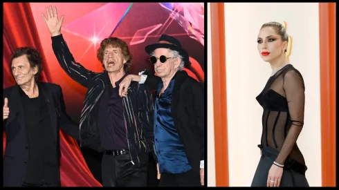 Los Stones y Lady Gaga
