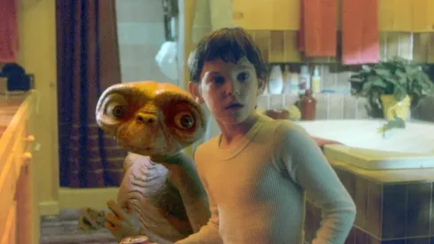 Elliot y E.T.
