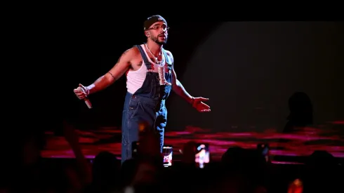 CORAL GABLES, FLORIDA – OCTOBER 05: Bad Bunny performs onstage during the 2023 Billboard Latin Music Awards at Watsco Center on October 05, 2023 in Coral Gables, Florida. (Photo by Jason Koerner/Getty Images)
