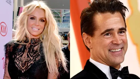 Britney Spears y Colin Farrell en 2023.
