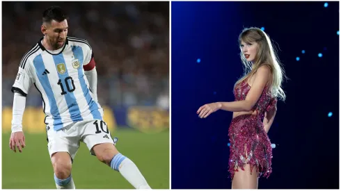 Lionel Messi y Taylor Swift
