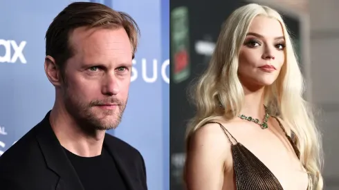 Alexander Skarsgård y Anya Taylor-Joy, los protagonistas de la película disponible en HBO Max.
