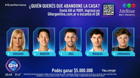 Gran Hermano Argentina 2024 tendrá nuevo eliminado.
