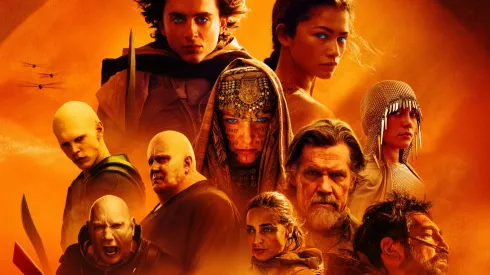 El elenco de estrellas hollywoodenses que protagoniza Dune, Parte 2.
