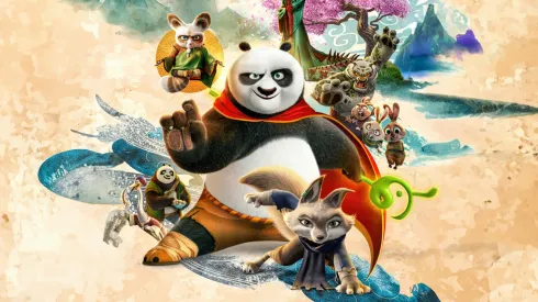 Los personajes principales de Kung Fu Panda 4, lo nuevo de Dreamworks.
