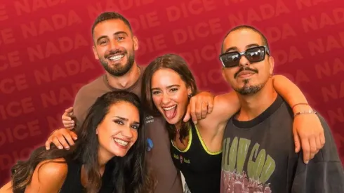 Los conductores de Nadie dice Nada, programa furor de Luzu TV.

