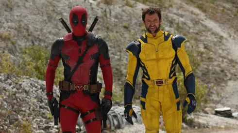 Ryan Reynolds y Hugh Jackman como Deadpool y Wolverine, respectivamente.
