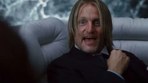 Haymitch tiene un pasado brutal que veremos en la siguiente película de Los Juegos del Hambre.

