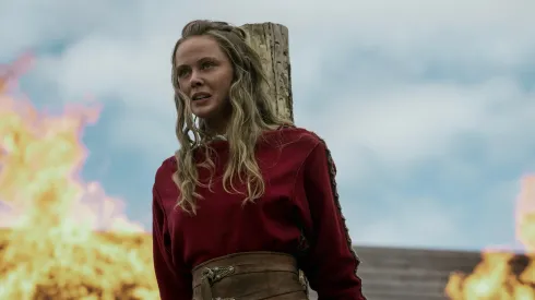 Frida Gustavsson interpreta a Freydis Eriksdotter en la temporada 3 de la serie.
