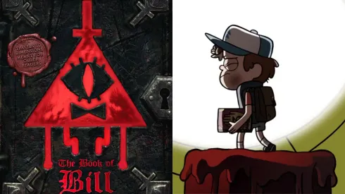 Así es The Book of Bill, el libro de Gravity Falls.
