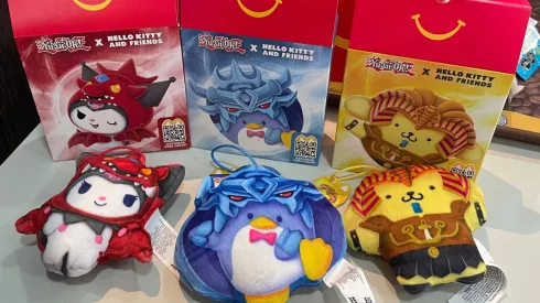 Yu-Gi-Oh! X Hello Kity ya llegó a los McDonald's de México.
