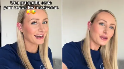 Esta influencer se hizo viral al mostrarse impactada de lo que comen los mexicanos.
