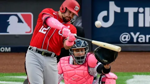 Kyle Schwarber es la principal arma ofensiva de los Nationals (Getty Images)
