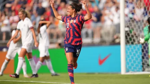 Carli Lloyd convirtió un gol. (Foto: @USWNT)
