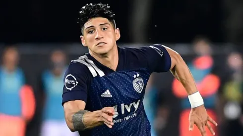 Alan Pulido, delantero de Sporting Kansas City
