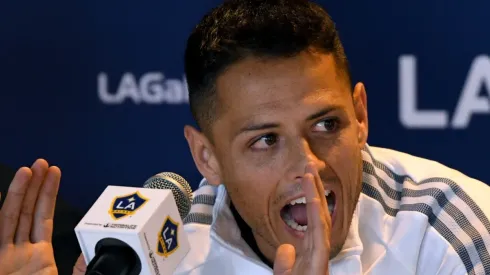 Chicharito Hernández, delantero de Los Angeles Galaxy
