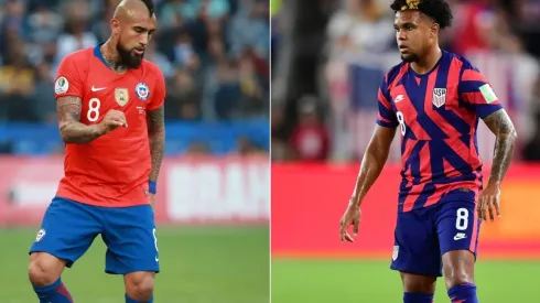 Arturo Vidal y Weston McKennie.
