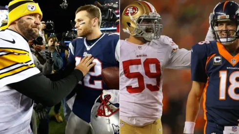 Ben Roethlisberger, Tom Brady, Peyton Manning y los 49ers comparten un gran dato.
