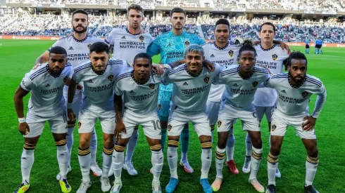 El equipo de Los Angeles Galaxy.
