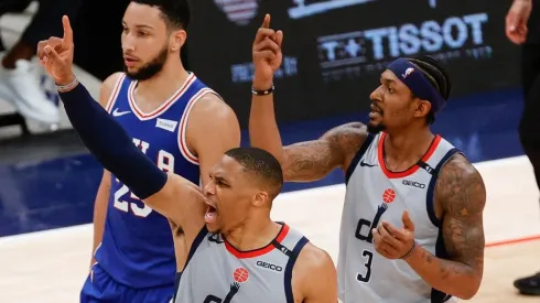 Russell Westbrook, Bradley Beal y Ben Simmons.
