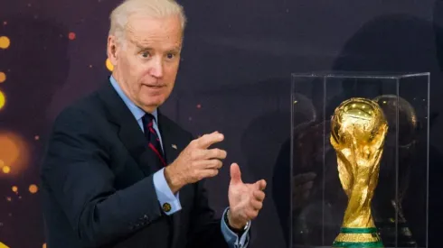 Joe Biden y la Copa del Mundo.
