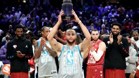 Stephen Curry en el All Star Game 2022
