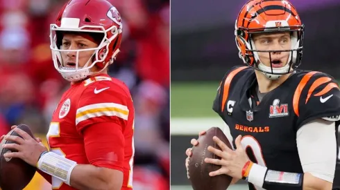 Patrick Mahomes y Joe Burrow.
