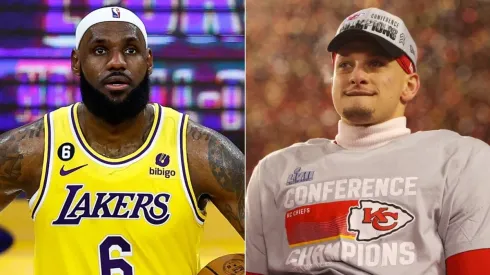 LeBron James y Patrick Mahomes.
