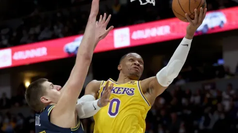 Nikola Jokic y Russell Westbrook.
