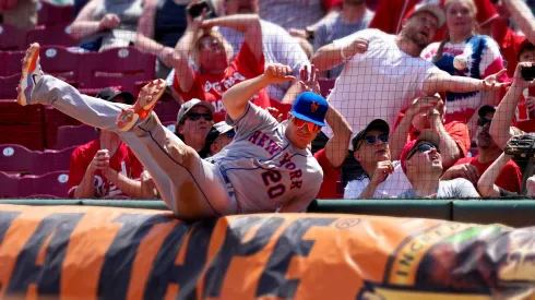 Pete Alonso en derrota de New York Mets ante Cincinnati Reds.
