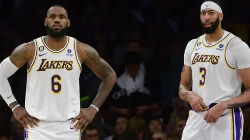 LeBron James y Anthony Davis son las estrellas de Los Angeles Lakers.
