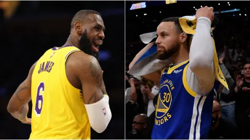 LeBron James y Stephen Curry

