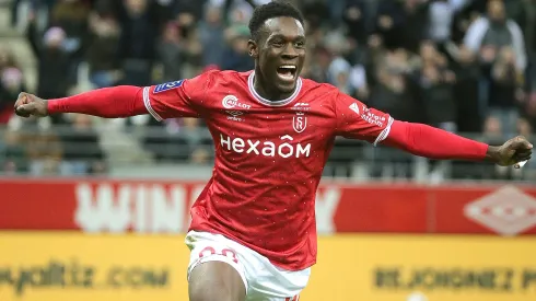 Folarin Balogun, delantero del Stade de Reims.
