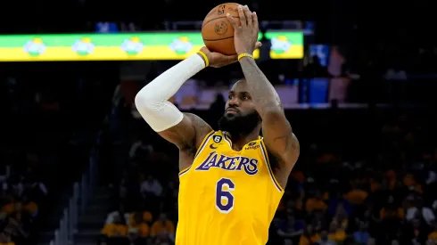 LeBron James, estrella de Los Angeles Lakers.
