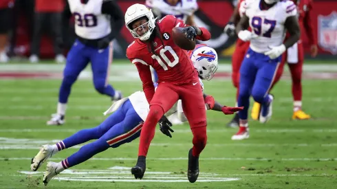 DeAndre Hopkins enfrentando con Arizona Cardinals a Buffalo Bills.
